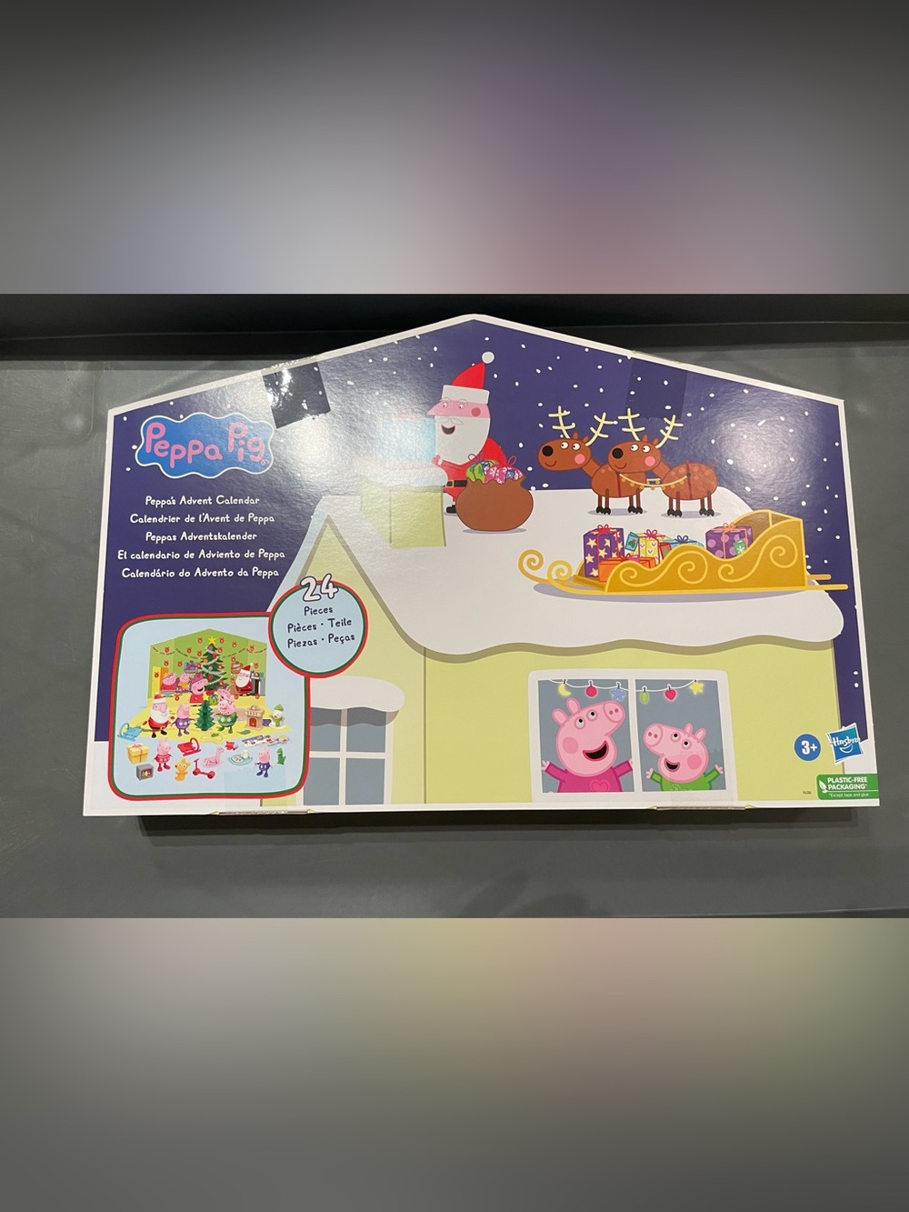 Peppa Pig Peppa Holiday Advent Calendar 24 pieces New